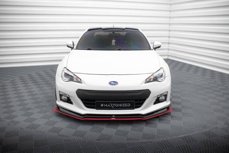 Maxton Design Frontlippe V.3 für Subaru BRZ Hochglanz schwarz