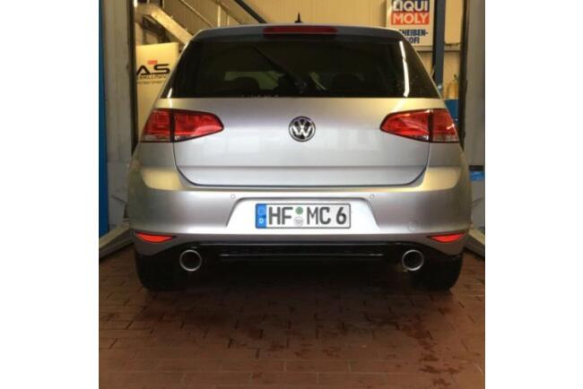 Sportauspuff Endschalldämpfer GTI Look für VW...