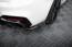 Maxton Design Diffusor Flaps für BMW 1er F20 M-Paket / M140i Facelift Hochglanz schwarz mit matten Flaps