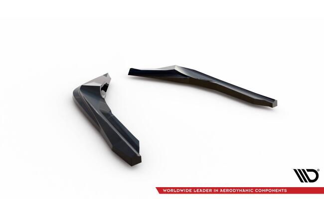 Maxton Design Diffusor Flaps V.5 für BMW M2 G87 Hochglanz schwarz
