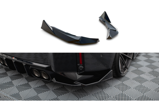 Maxton Design Diffusor Flaps V.6 für BMW M2 G87 Hochglanz schwarz