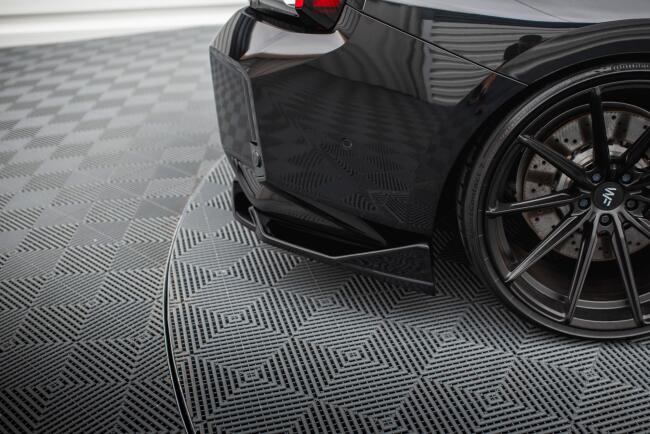 Maxton Design Diffusor Flaps V.6 für BMW M2 G87 Hochglanz schwarz