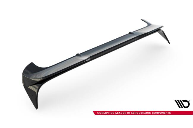 Maxton Design Heckspoiler 3D für Porsche Macan GTS Mk1 Facelift 2 Hochglanz schwarz