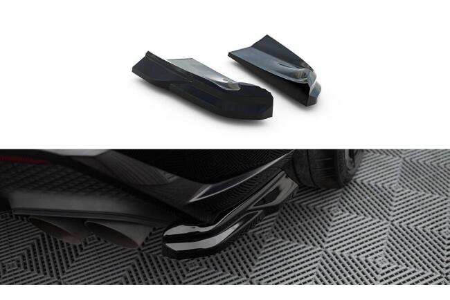 Maxton Design Diffusor Flaps für Porsche Macan GTS...