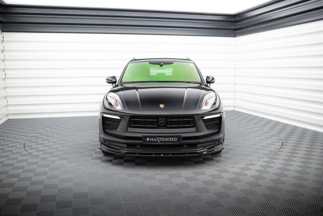 Maxton Design Frontlippe für Porsche Macan GTS Mk1...