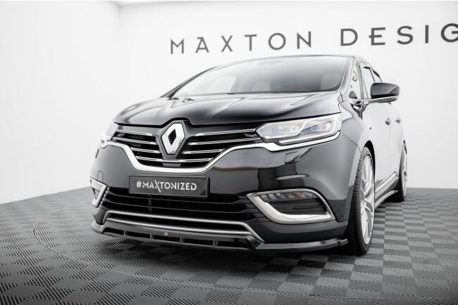 Maxton Design Frontlippe für Renault Espace Mk5 Facelift Hochglanz schwarz