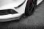 Maxton Design Frontlippe V.6 mit Flaps für Ford Fiesta ST Mk7 Facelift Hochglanz schwarz