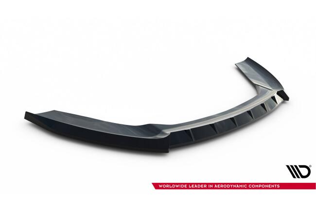 Maxton Design Frontlippe V.6 für Ford Fiesta ST Mk7 Facelift Hochglanz schwarz