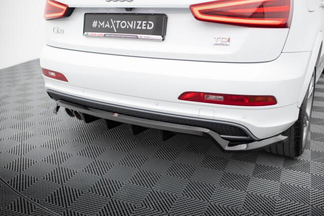 Maxton Design Heckdiffusor für Audi Q3 S-line 8U...