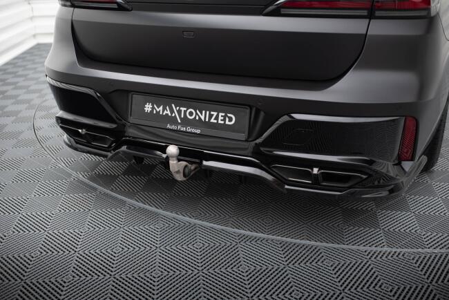 Maxton Design Heckdiffusor für BMW M760e G70 Hochglanz schwarz