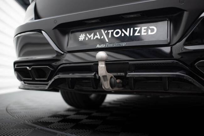 Maxton Design Heckdiffusor für BMW M760e G70 Hochglanz schwarz