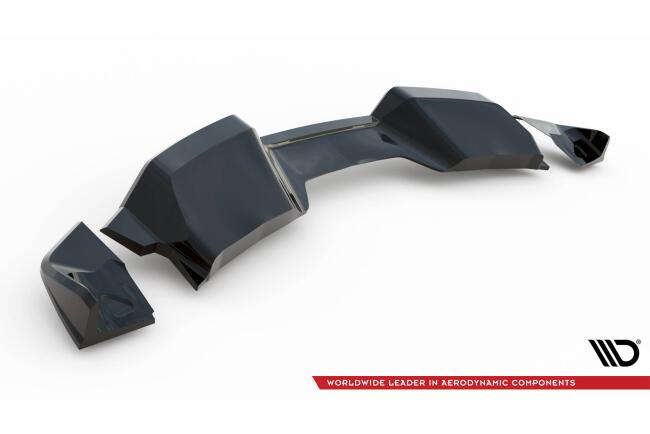 Maxton Design Heckdiffusor für Chevrolet Corvette C7 Hochglanz schwarz