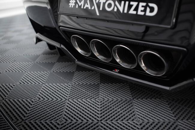 Maxton Design Heckdiffusor für Chevrolet Corvette C7 Hochglanz schwarz