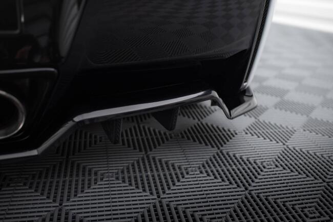 Maxton Design Heckdiffusor für Chevrolet Corvette C7 Hochglanz schwarz