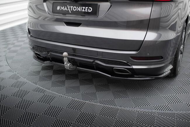 Maxton Design Heckdiffusor für Ford S-Max ST-Line Mk2 Hochglanz schwarz