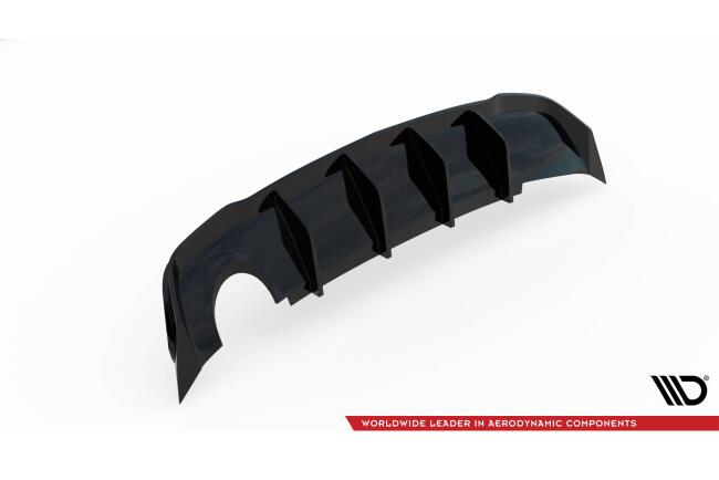 Maxton Design Heckdiffusor V.2 für Opel Astra GTC OPC-Line J Hochglanz schwarz
