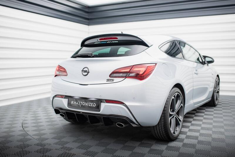 Maxton Design Heckdiffusor V.1 für Opel Astra GTC OPC-Line J Hochglanz schwarz