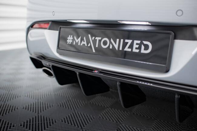 Maxton Design Heckdiffusor V.1 für Opel Astra GTC OPC-Line J Hochglanz schwarz