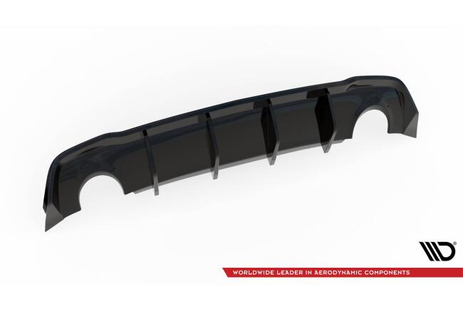 Maxton Design Heckdiffusor V.1 für Opel Astra GTC OPC-Line J Hochglanz schwarz