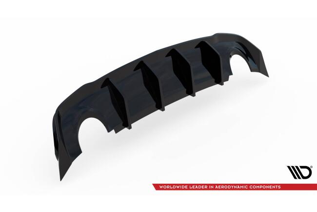 Maxton Design Heckdiffusor V.1 für Opel Astra GTC OPC-Line J Hochglanz schwarz