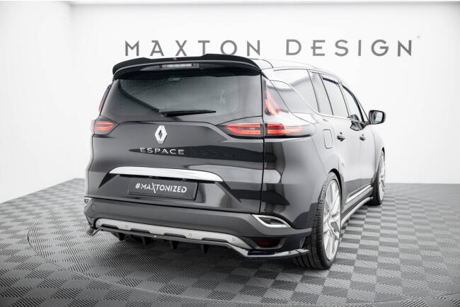 Maxton Design Heckdiffusor für Renault Espace Mk5 Facelift Hochglanz schwarz