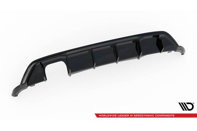 Maxton Design Heckdiffusor für VW Polo GTI Mk6 Facelift Hochglanz schwarz