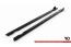 Maxton Design Seitenschweller mit Flaps (Paar) V.3 für VW Golf 7 R Hochglanz schwarz