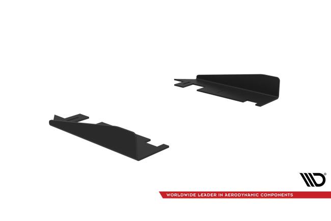 Maxton Design Street Pro Diffusor Flaps für Audi A7 S-Line C7 Hochglanz schwarz