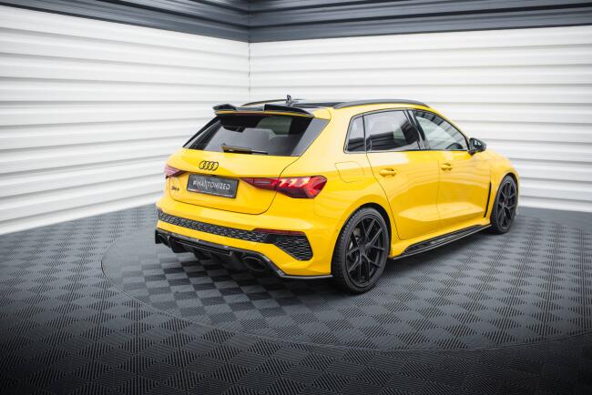 Maxton Design Carbon Diffusor Flaps für Audi RS3 Sportback 8Y