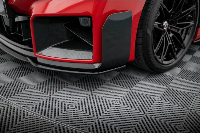 Maxton Design Frontlippe für BMW M2 M-Performance G87 Hochglanz schwarz