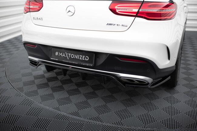 Maxton Design Heckdiffusor für Mercedes-AMG GLE 43 Coupe C292 Hochglanz schwarz