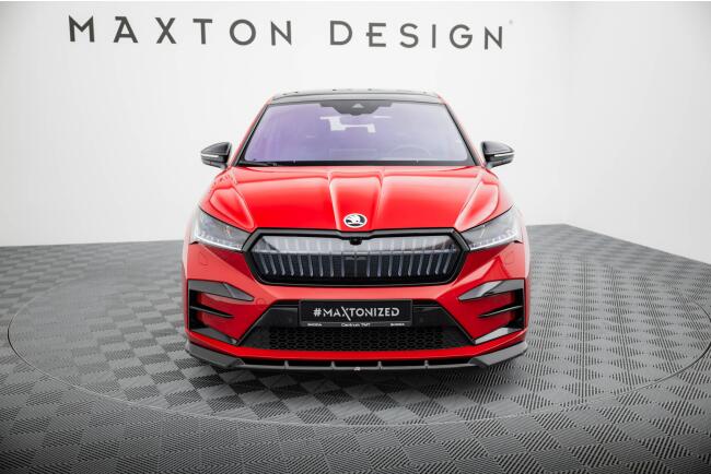 Maxton Design Frontlippe für Skoda Enyaq Coupe iV...