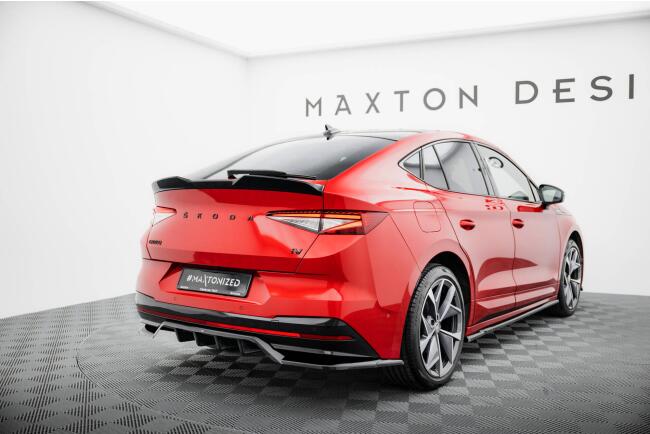 Maxton Design Heckdiffusor für Skoda Enyaq Coupe iV Hochglanz schwarz