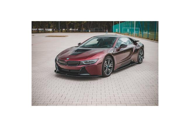 B-Ware Maxton Design Frontlippe für BMW i8 Carbon look