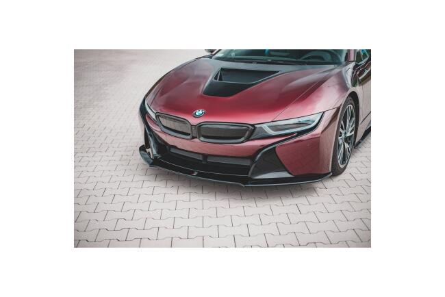 B-Ware Maxton Design Frontlippe für BMW i8 Carbon look