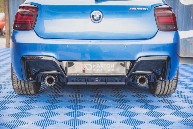 B-Ware Maxton Design Heckdiffusor V.1 für BMW F20 M-Paket M135i Hochglanz schwarz