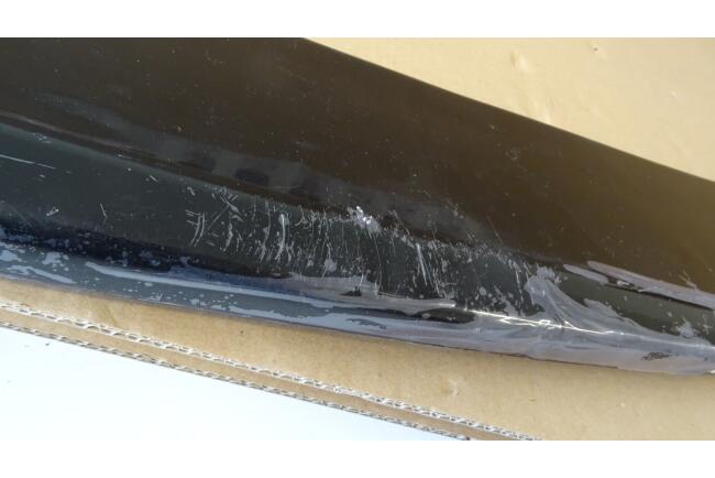 B-Ware Maxton Design Frontlippe V.1 für Audi S6 / A6 S-Line C8 Hochglanz schwarz