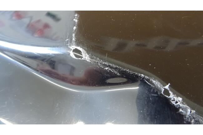 B-Ware Maxton Design Frontlippe V.1 für Audi S6 / A6 S-Line C8 Hochglanz schwarz