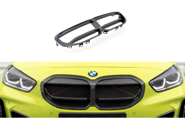 Maxton Design Carbon Kühlergrill für BMW 1er...