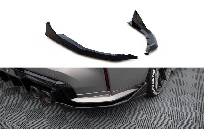 Maxton Design Diffusor Flaps für BMW M4 G82 Hochglanz schwarz