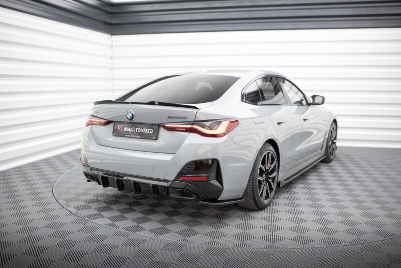 Maxton Design Diffusor Flaps V.5 für BMW M440i Gran Coupe G26 Hochglanz schwarz