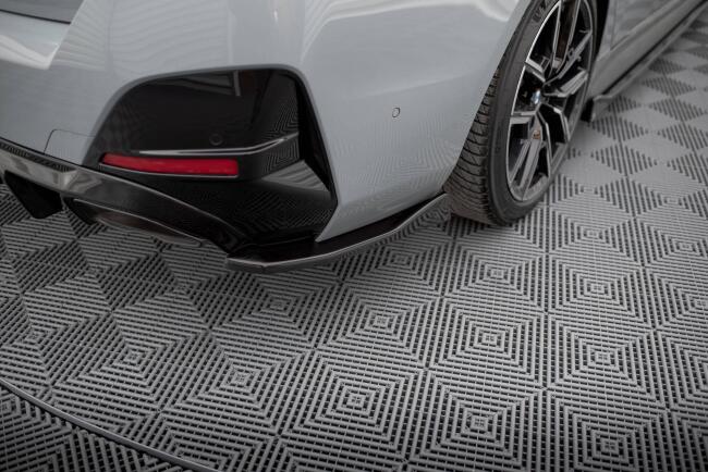 Maxton Design Diffusor Flaps für BMW M440i Gran Coupe G26 Hochglanz schwarz