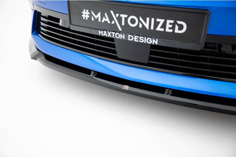 Maxton Design Frontlippe für Opel Astra Sports Tourer L MK5 Hochglanz schwarz