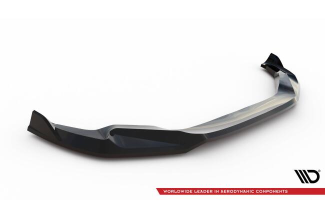 Maxton Design Frontlippe V.2 für BMW X4 M F98 Hochglanz schwarz