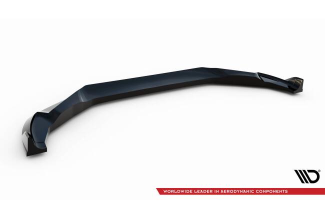 Maxton Design Frontlippe V.2 für BMW X4 M F98 Hochglanz schwarz
