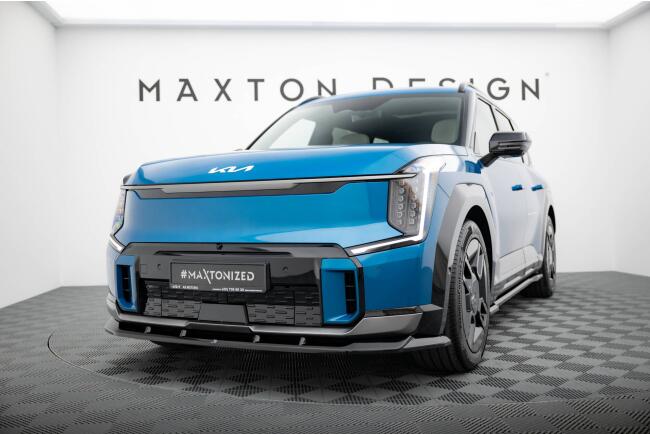 Maxton Design Frontlippe für Kia EV9 GT-Line Mk1 Hochglanz schwarz