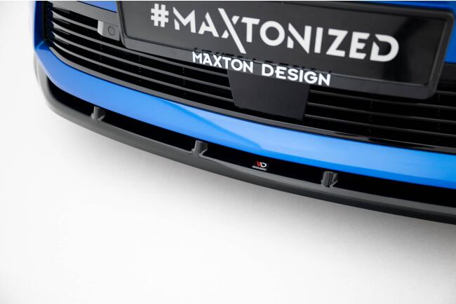 Maxton Design Frontlippe V.2 für Opel Astra Sports Tourer L MK6 Hochglanz schwarz