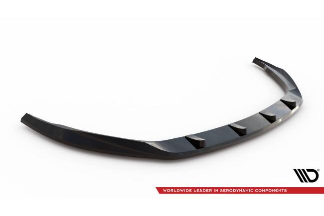 Maxton Design Frontlippe V.2 für Opel Astra Sports Tourer L MK6 Hochglanz schwarz
