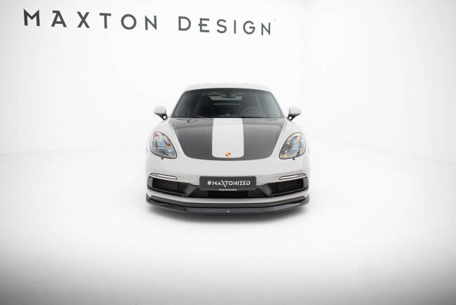 Maxton Design Frontlippe für Porsche 718 Cayman GTS...