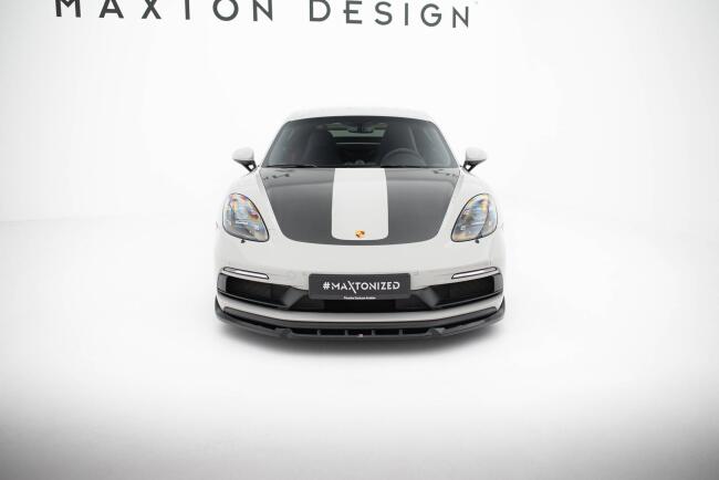 Maxton Design Frontlippe für Porsche 718 Cayman GTS...